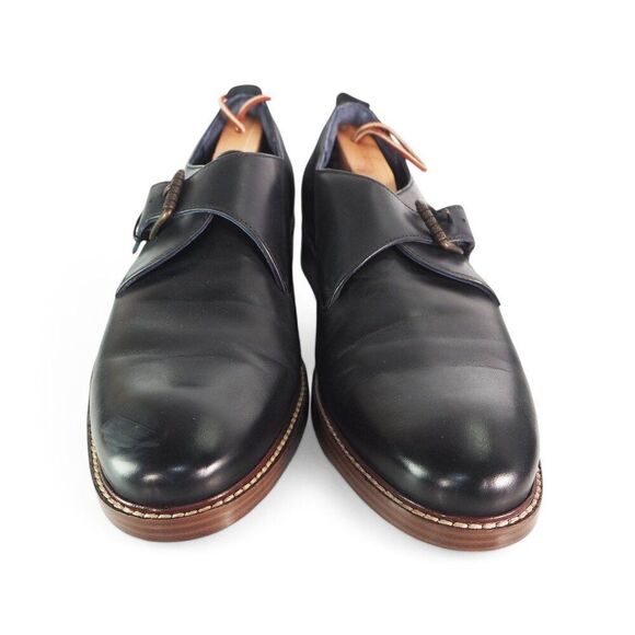 Cole Haan Kennedy Grand OS Single Monk Strap Oxfords Black C26115 Men's 10M - Picture 3 of 12